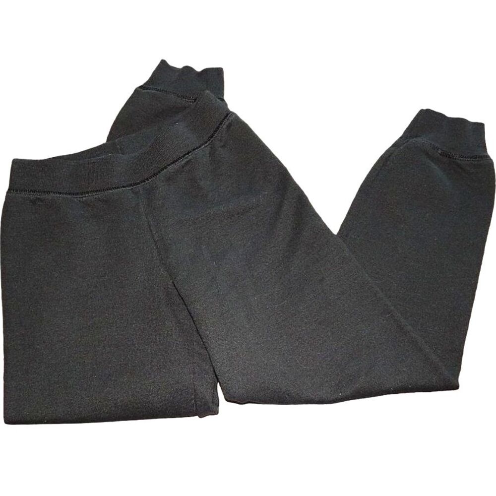 Hanes Comfort Blend girls 6–6X solid black basic simple jogger sweatpants
